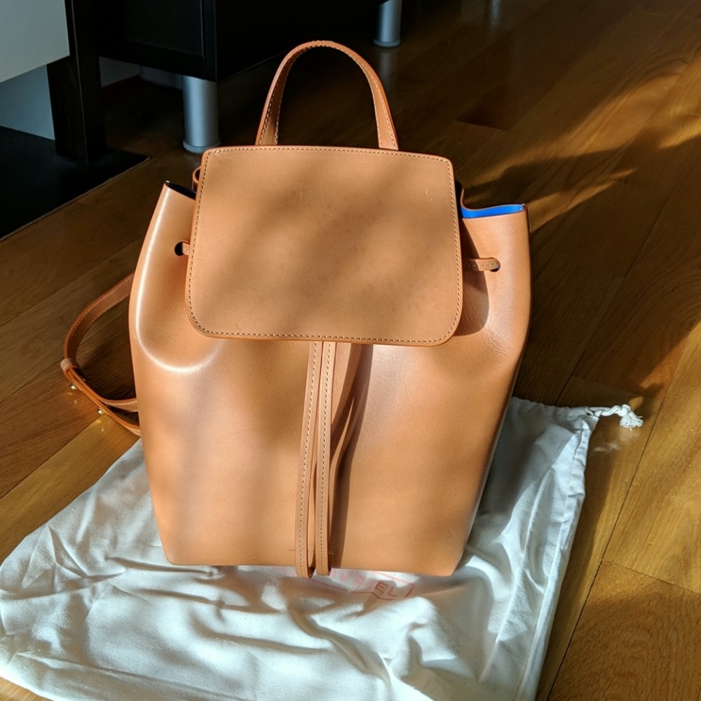 Mansur Gavriel Tanned Mini Backpack